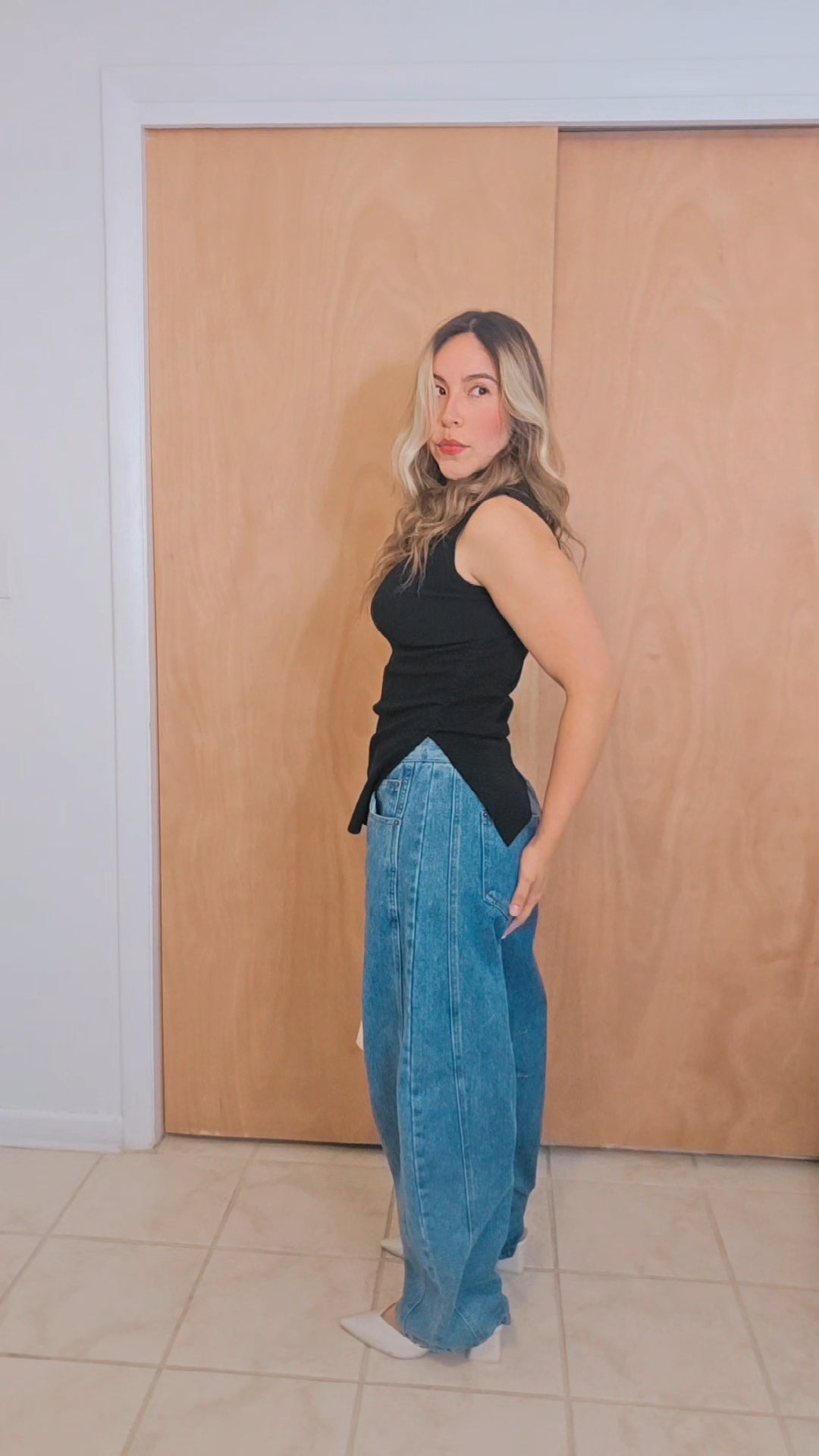 Asymmetrical Knit Top
